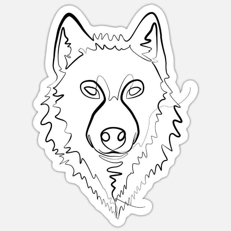 Sticker Größe S (10 x 10 cm) - 