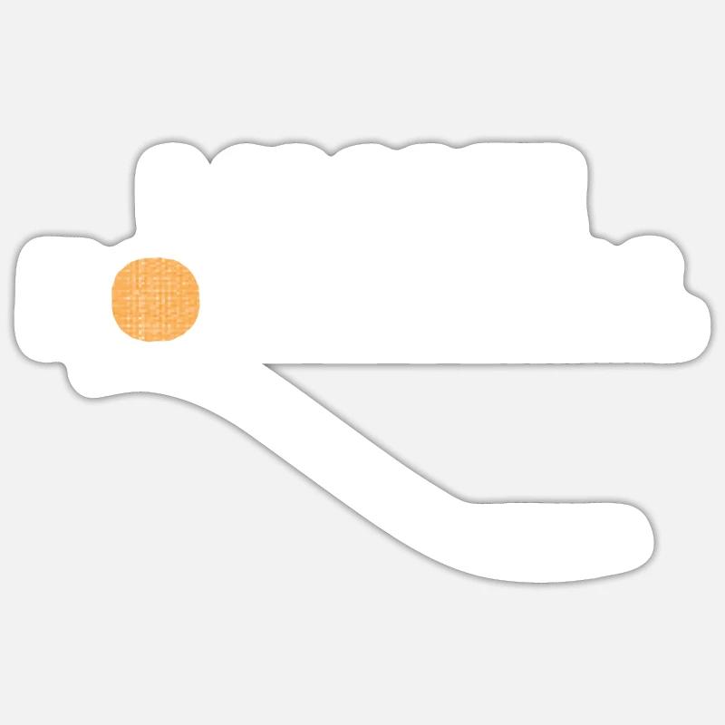 Potential - Sticker size S (10 x 10 cm) - white matte