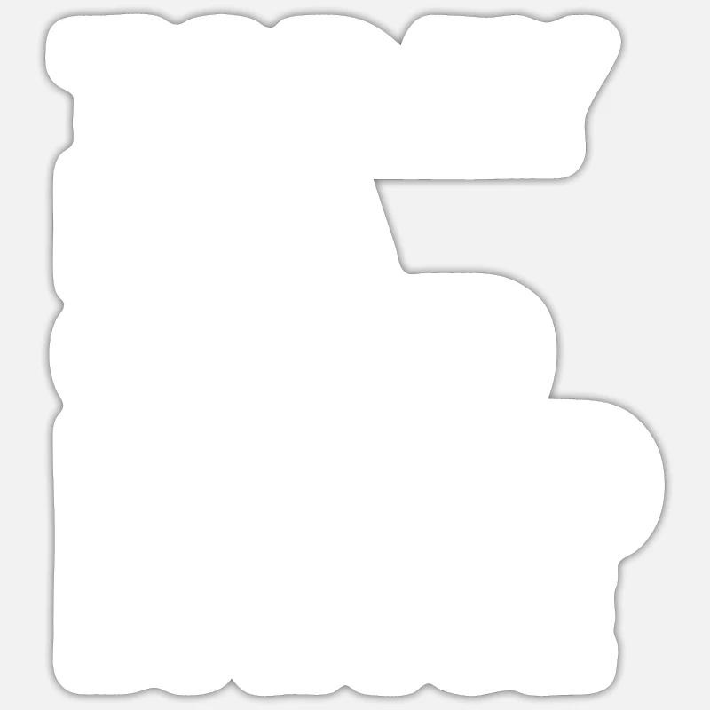 Danseur Danseur Sort Danse Professeur de danse Cadeau Sticker taille S (10 x 10 cm)