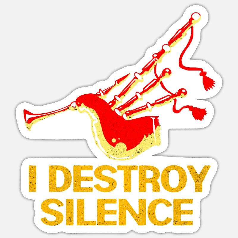 Cornemuse Sticker taille S (10 x 10 cm)