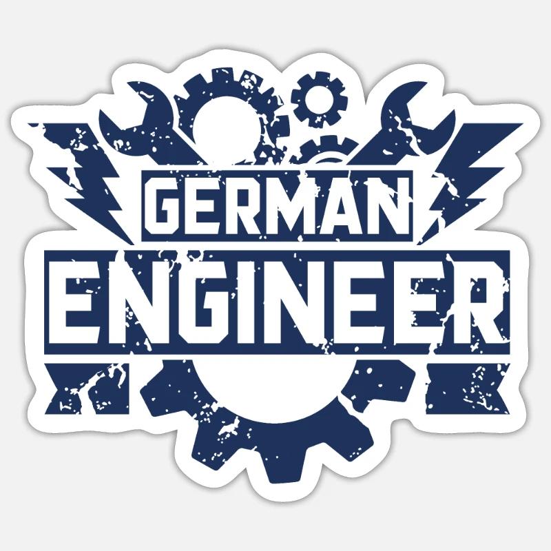 Engineers Sticker size S (10 x 10 cm)