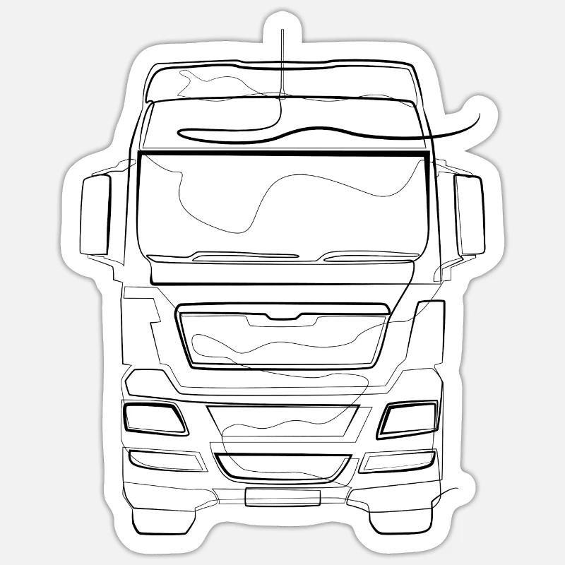 Sticker taille S (10 x 10 cm) - 