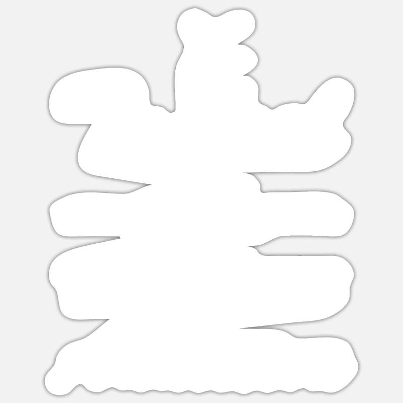 Sticker taille S (10 x 10 cm) - 