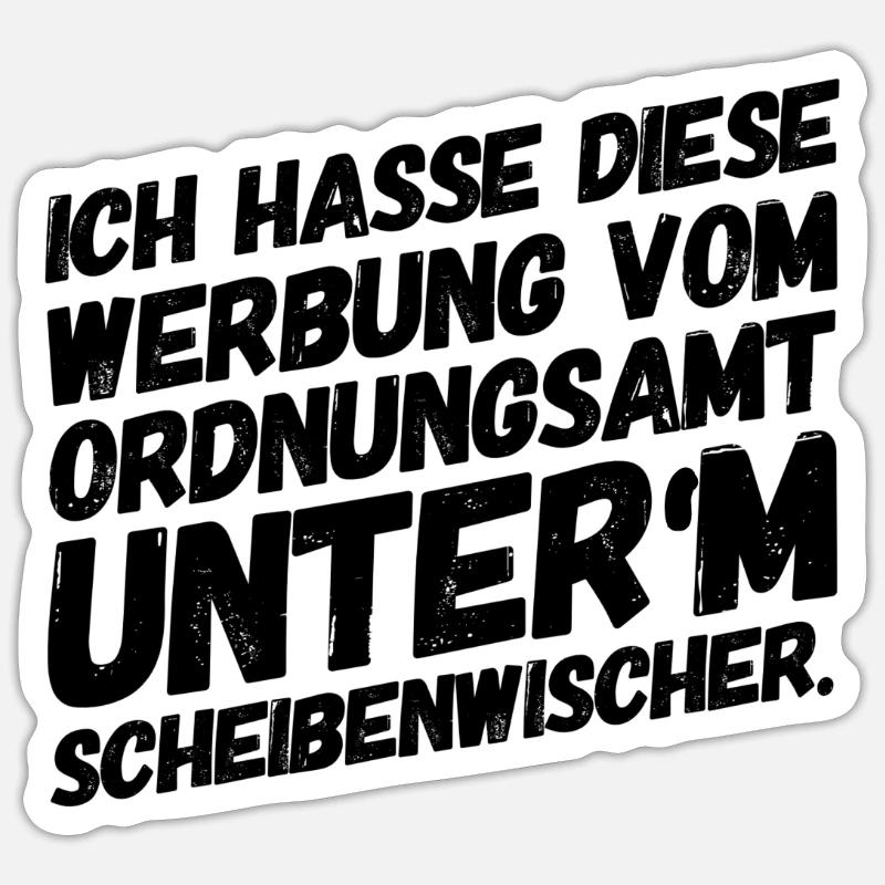 Sticker Größe S (10 x 10 cm) - 