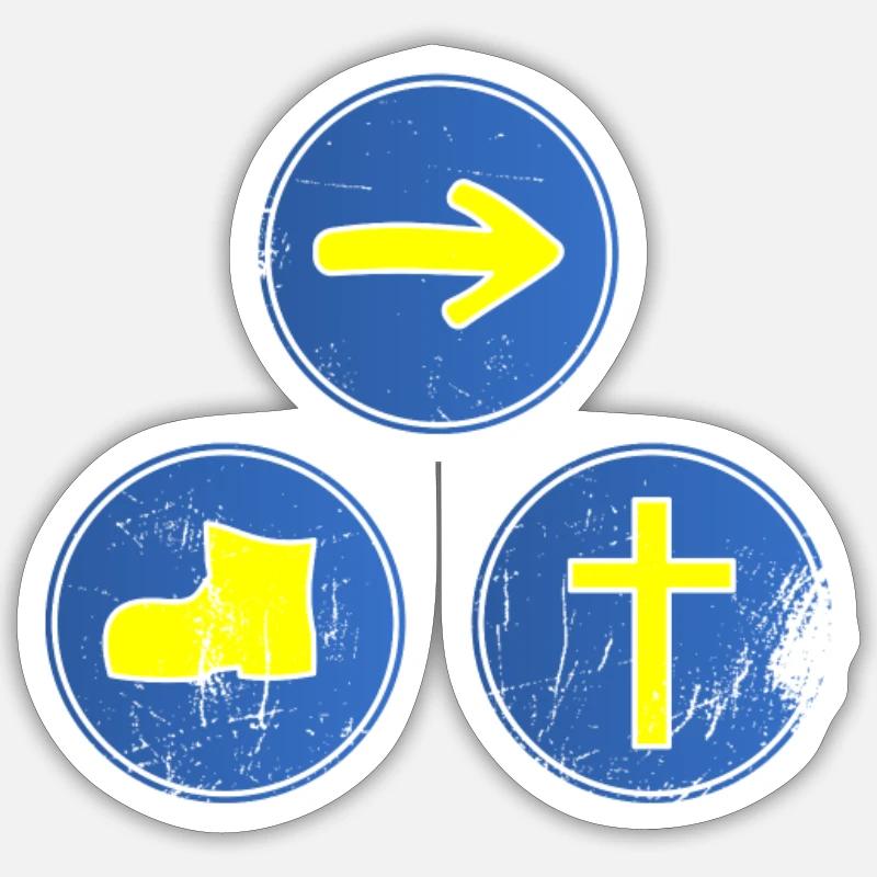 Sticker Größe S (10 x 10 cm) - 