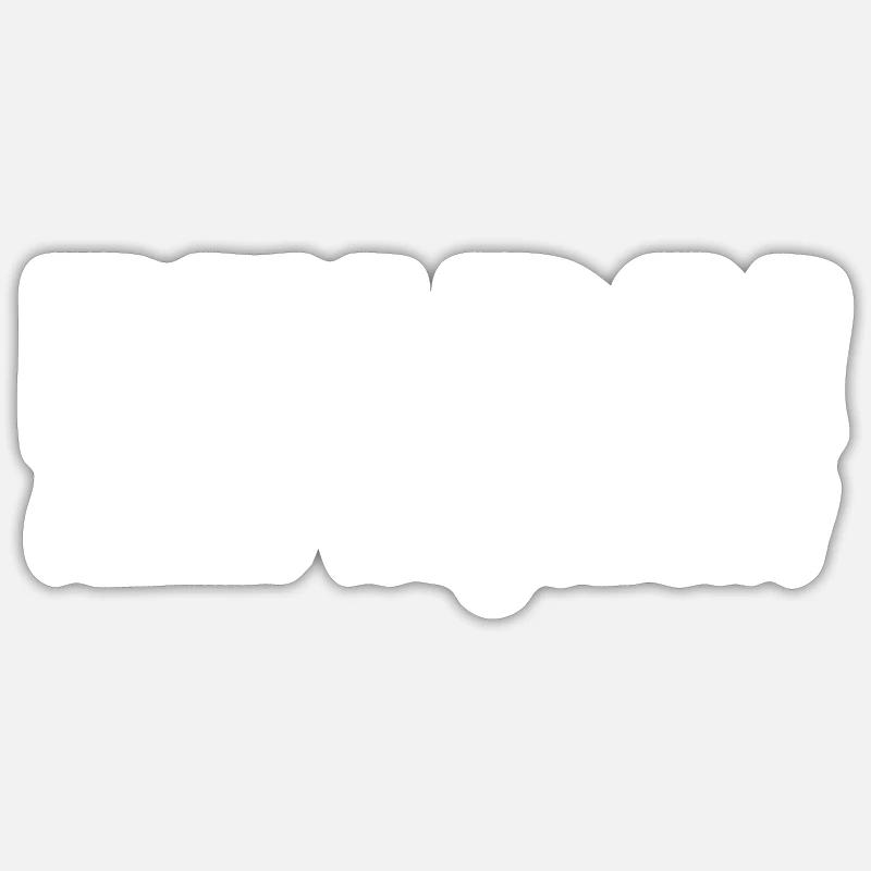 Bin da Kann losgehen! Arrogant Selbstbewusst - Sticker Größe S (10 x 10 cm) - Mattweiß