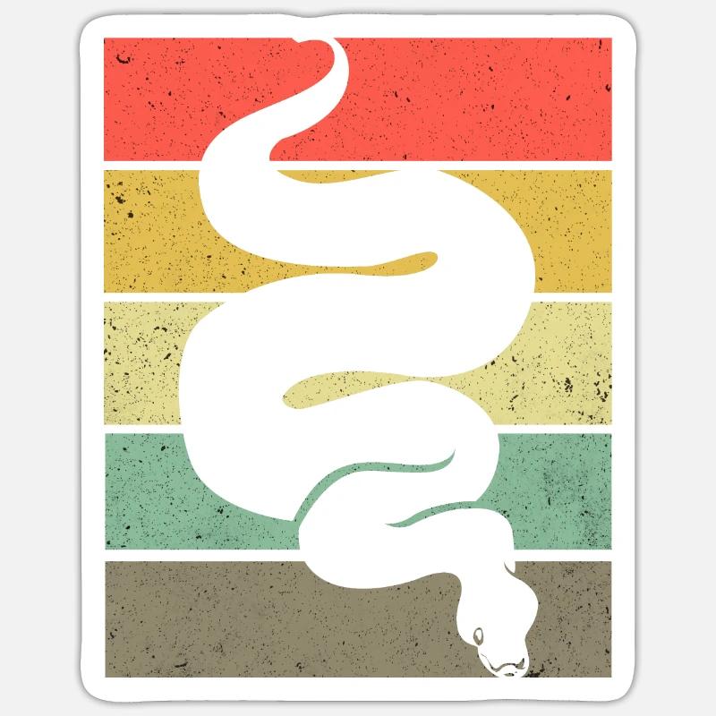 Python Sticker size S (10 x 10 cm)