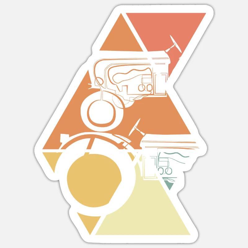 Sticker taille S (10 x 10 cm) - 