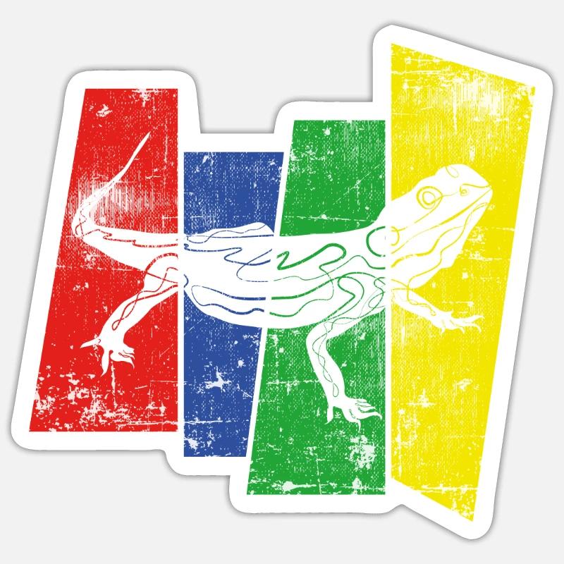 Lizard Sticker size S (10 x 10 cm)