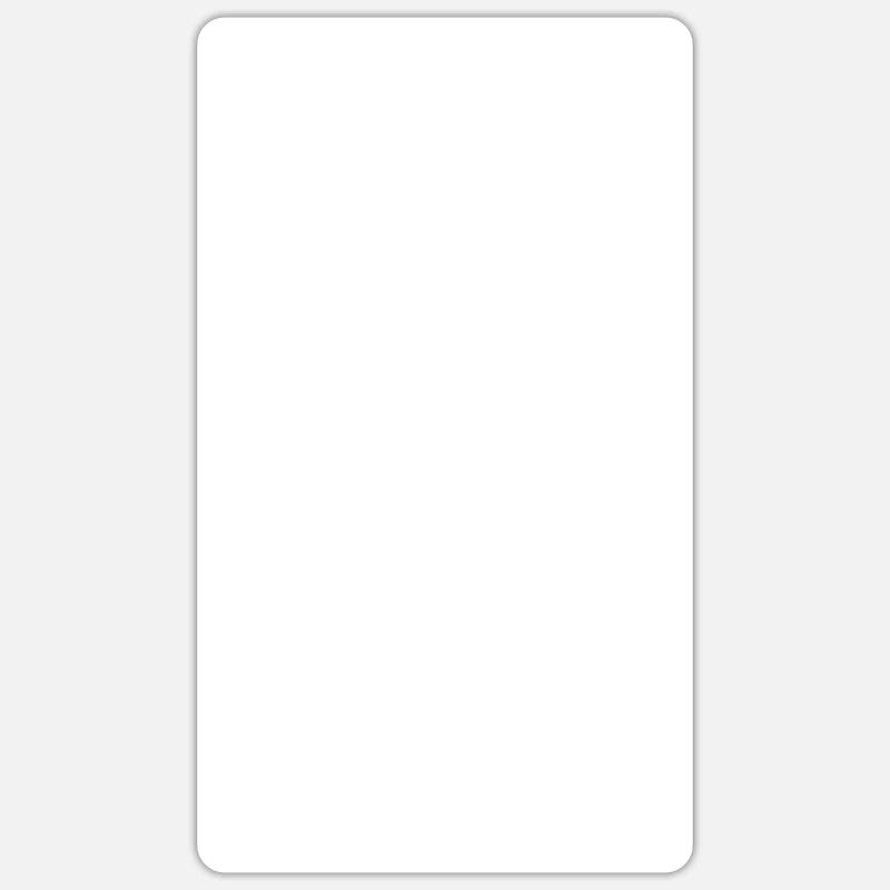 grill - Sticker size S (10 x 10 cm) - white matte