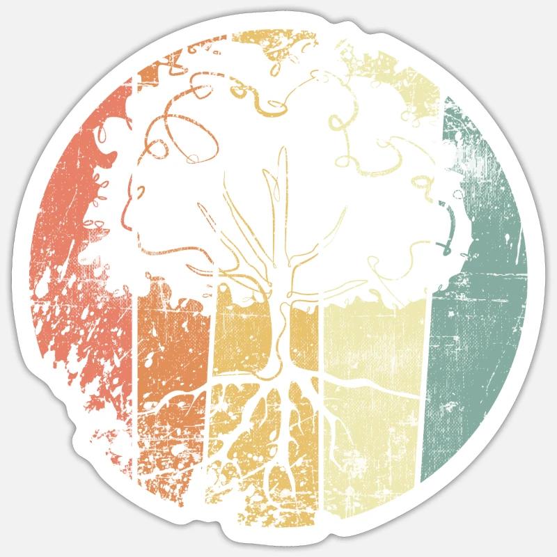 Climate Protection Tree Sticker size S (10 x 10 cm)