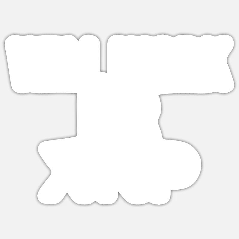 Will Work For XRP - Sticker Größe S (10 x 10 cm) - Mattweiß