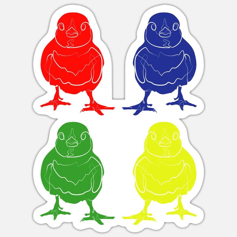 Sticker taille S (10 x 10 cm) - 