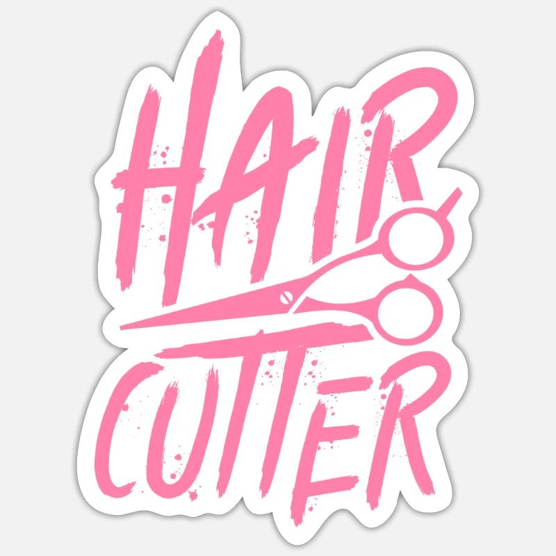 Friseuse Friseuse Friseuse Friseuse Sticker Größe S (10 x 10 cm)