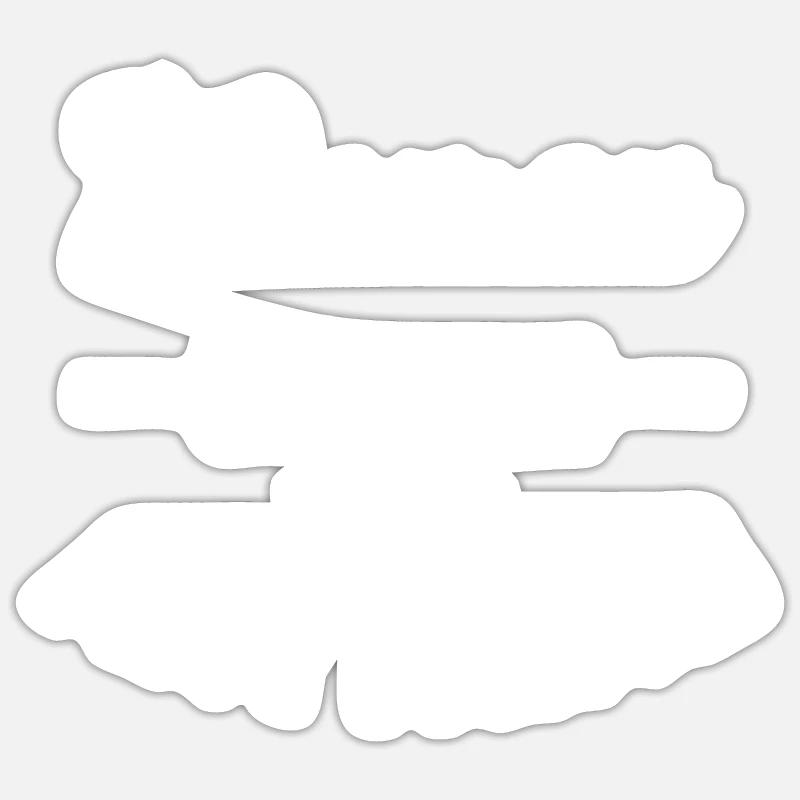 Sticker Größe S (10 x 10 cm) - 
