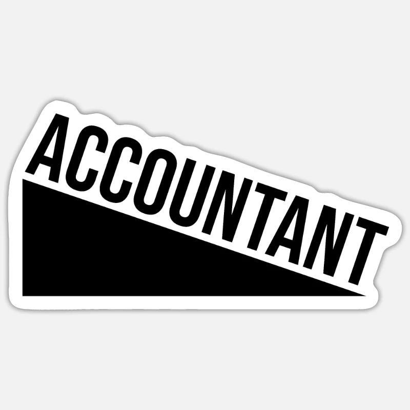 Comptable Sticker taille S (10 x 10 cm)