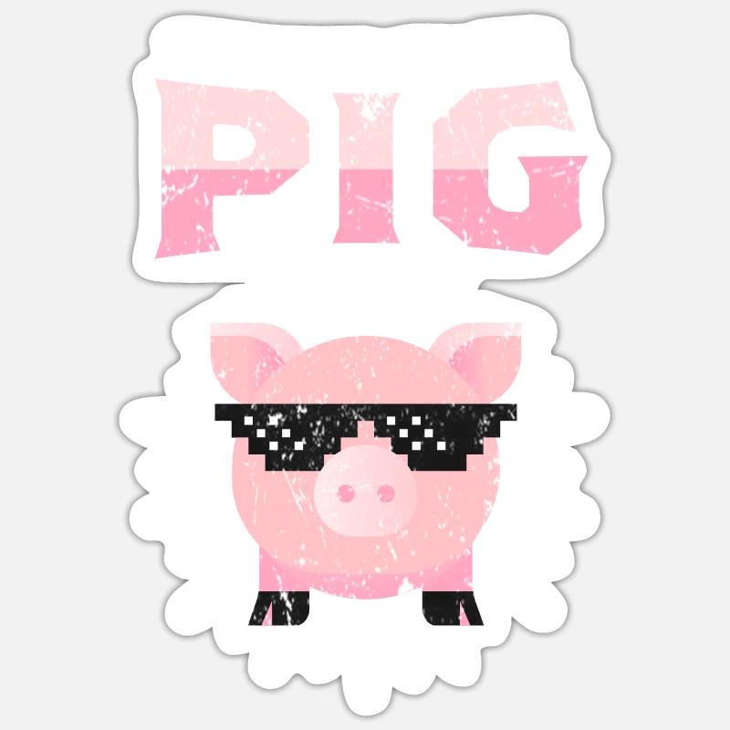 Sticker taille S (10 x 10 cm) - 