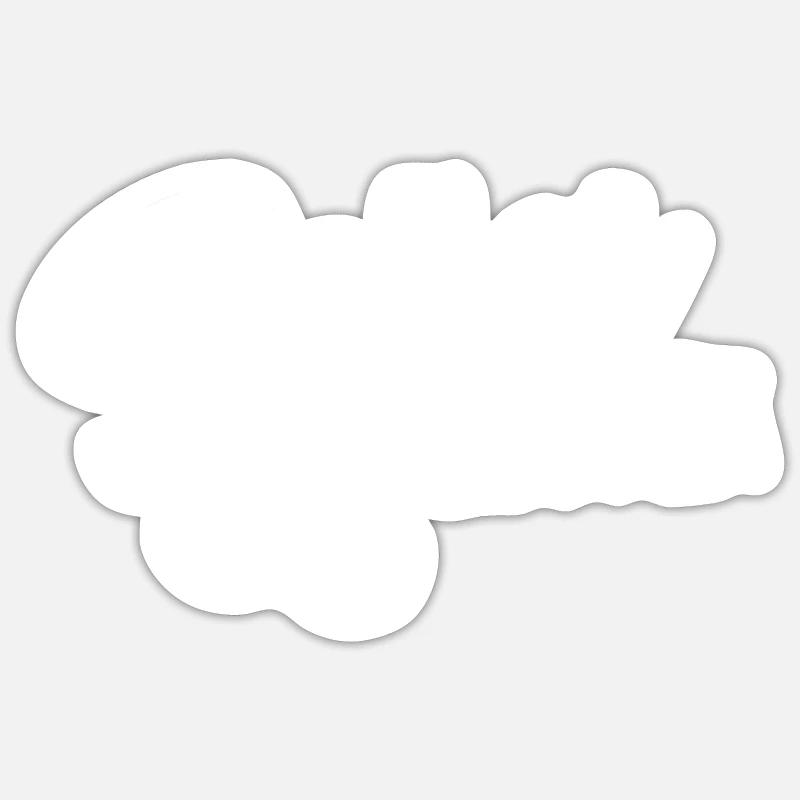 Programmeur Programmation Programmation Informatique - Sticker taille S (10 x 10 cm) - blanc mat