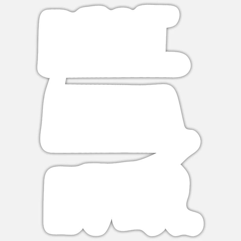 Sticker Größe S (10 x 10 cm) - 