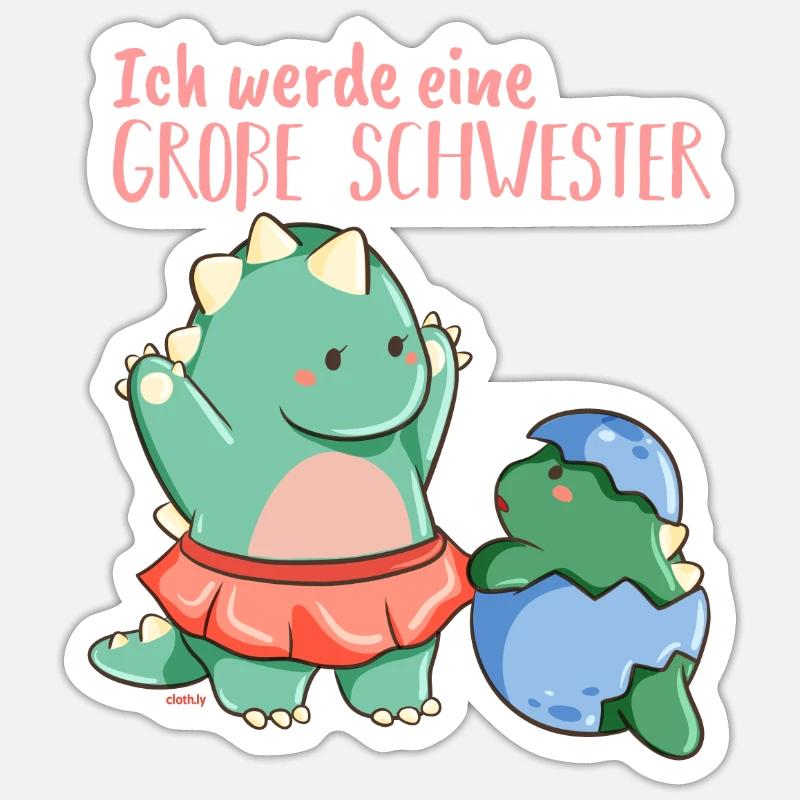 Sticker Größe S (10 x 10 cm) - 