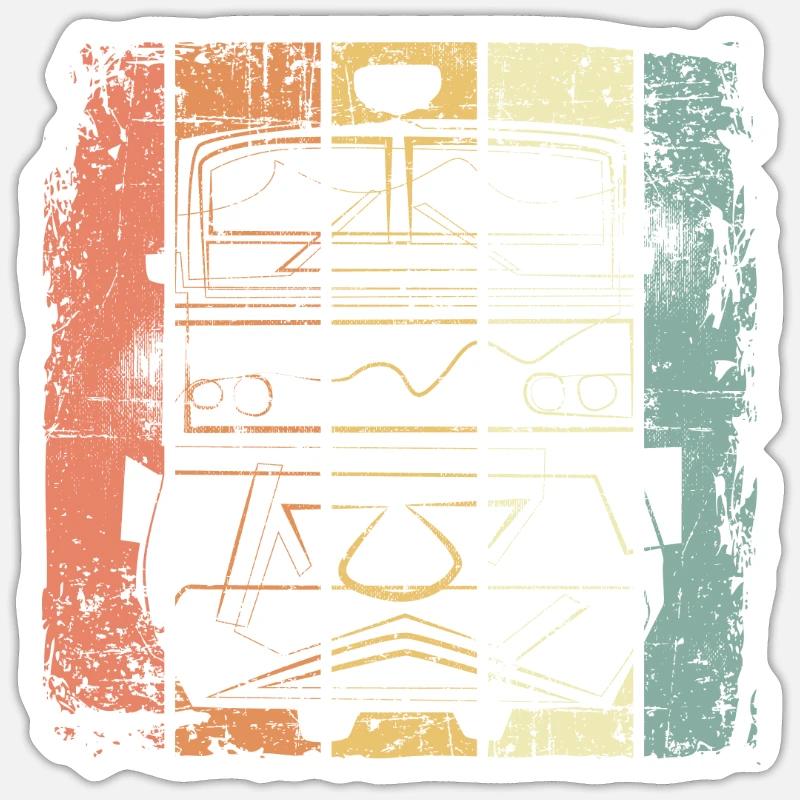 Sticker Größe S (10 x 10 cm) - 