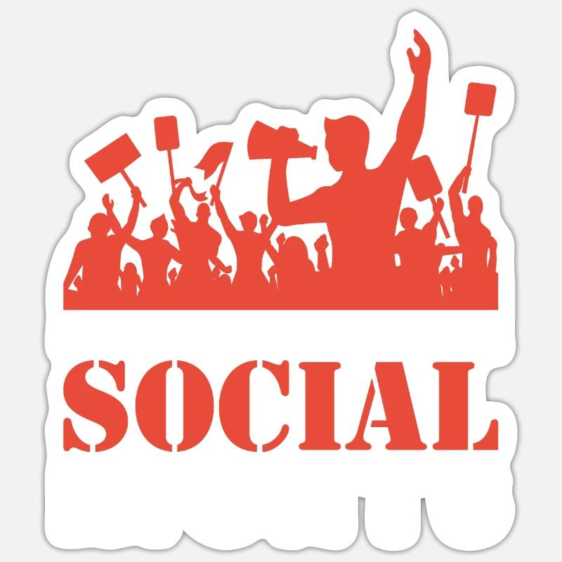 Sticker Größe S (10 x 10 cm) - 