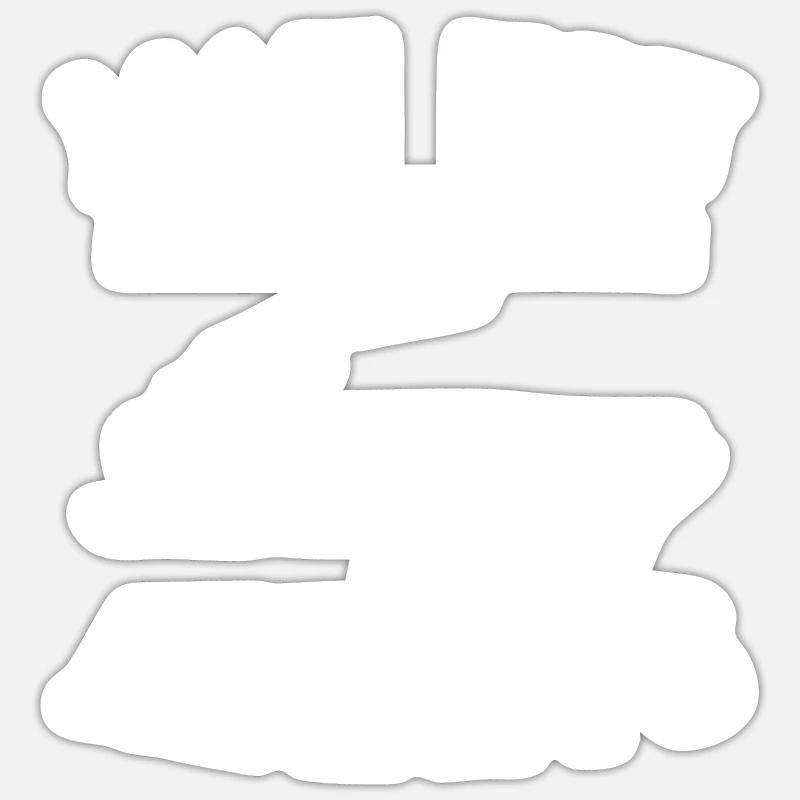 Sticker Größe S (10 x 10 cm) - 