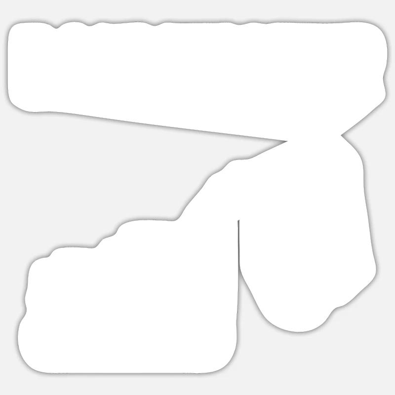 Sticker taille S (10 x 10 cm) - 