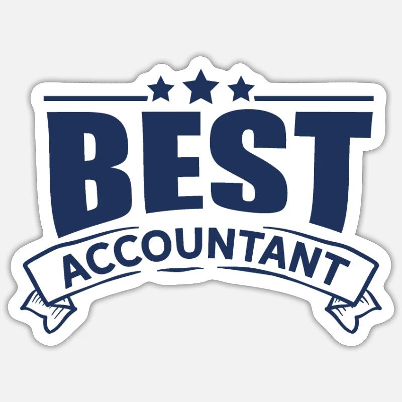 Comptable Comptable Sticker taille S (10 x 10 cm)