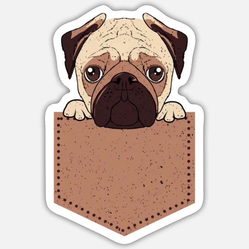 Sticker Größe S (10 x 10 cm) - 