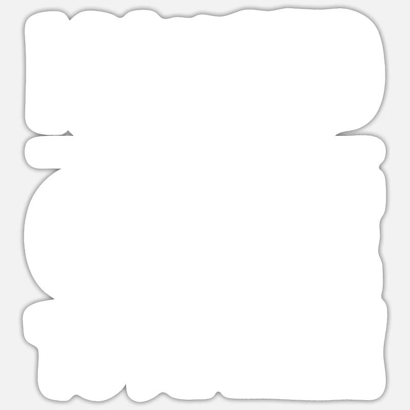 Programmierer und Informatiker - Sticker Größe S (10 x 10 cm) - Mattweiß