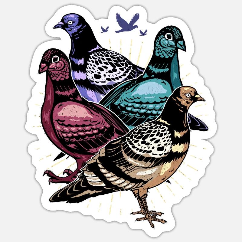 Sticker Größe S (10 x 10 cm) - 