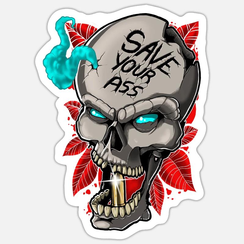 Sticker Größe S (10 x 10 cm) - 
