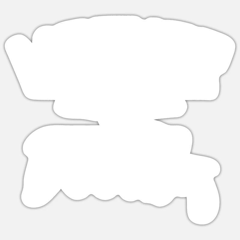 Sticker Größe S (10 x 10 cm) - 