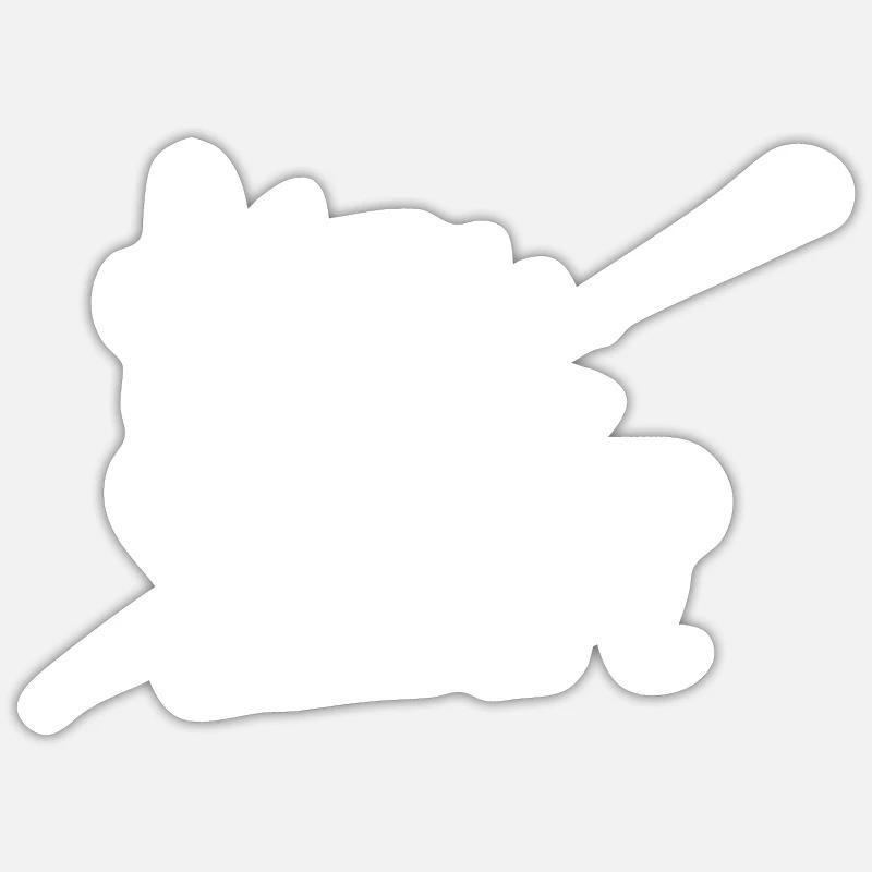 Sticker Größe S (10 x 10 cm) - 