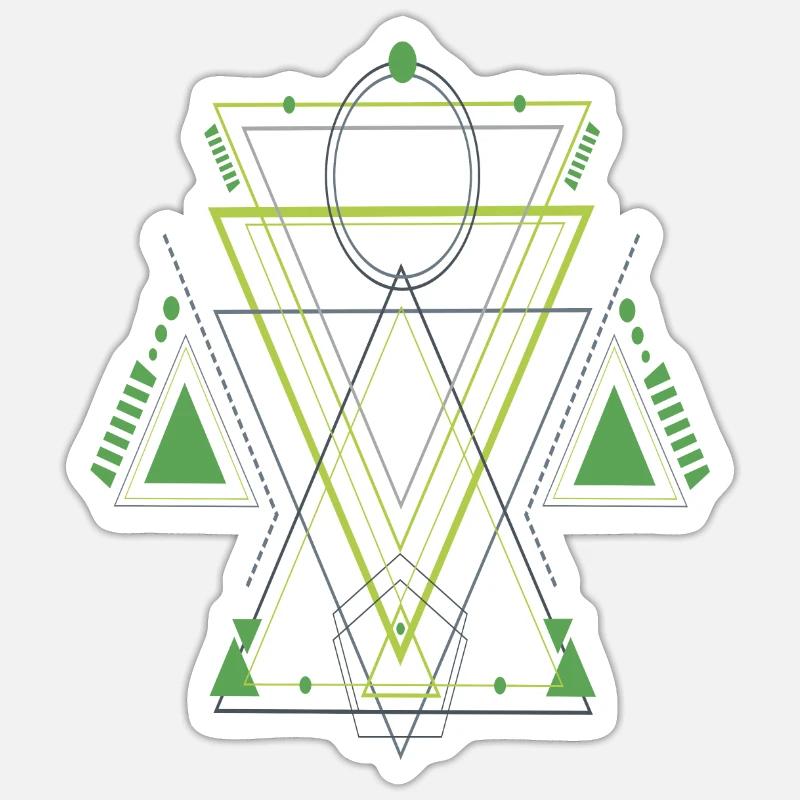 geometry Sticker size S (10 x 10 cm)