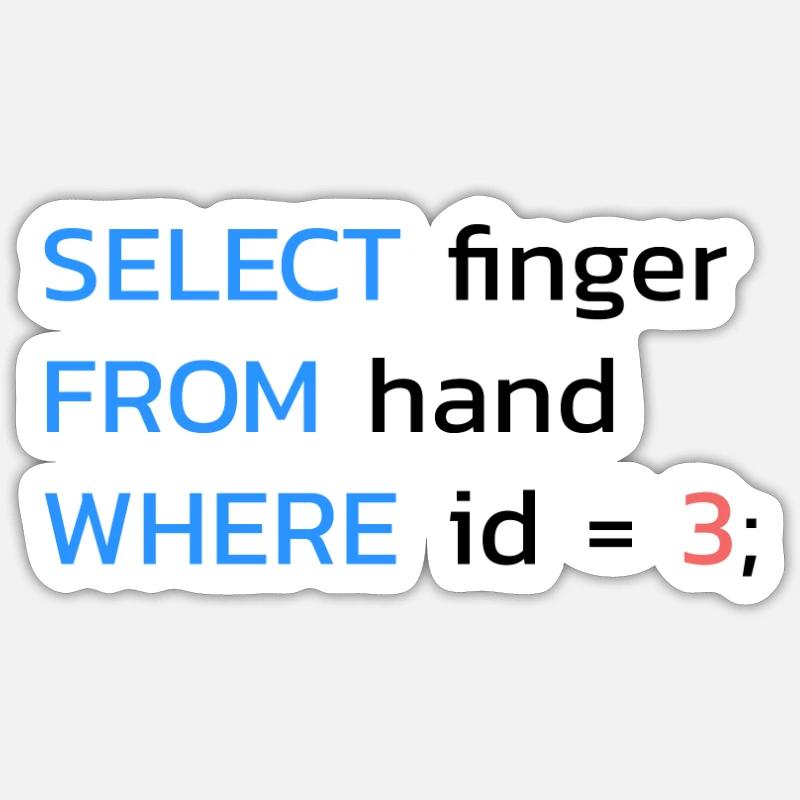 Sticker taille S (10 x 10 cm) - 