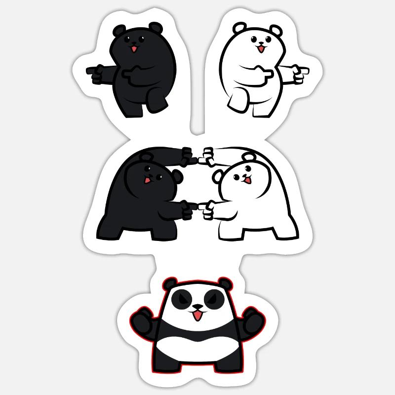 Sticker Größe S (10 x 10 cm) - 