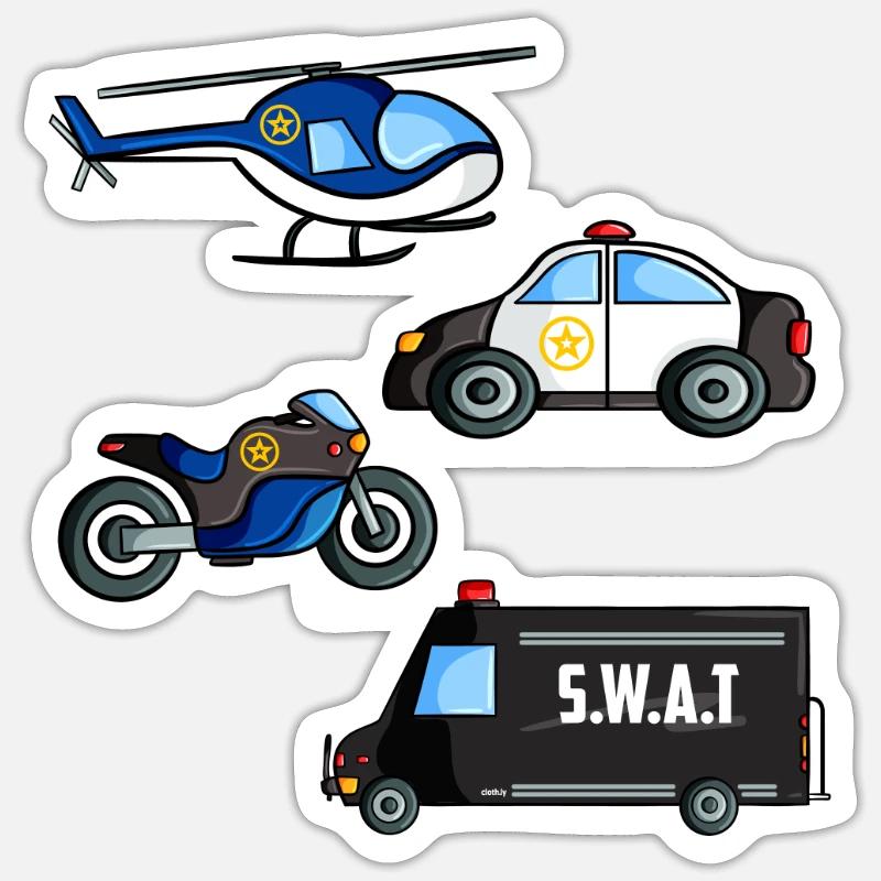 Sticker taille S (10 x 10 cm) - 