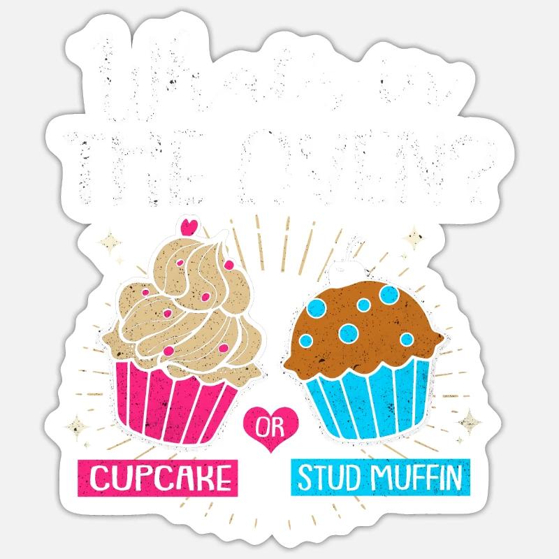 Grossesse - Sticker taille S (10 x 10 cm) - blanc mat