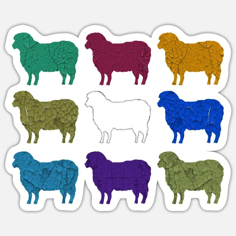 Sticker taille S (10 x 10 cm) - 