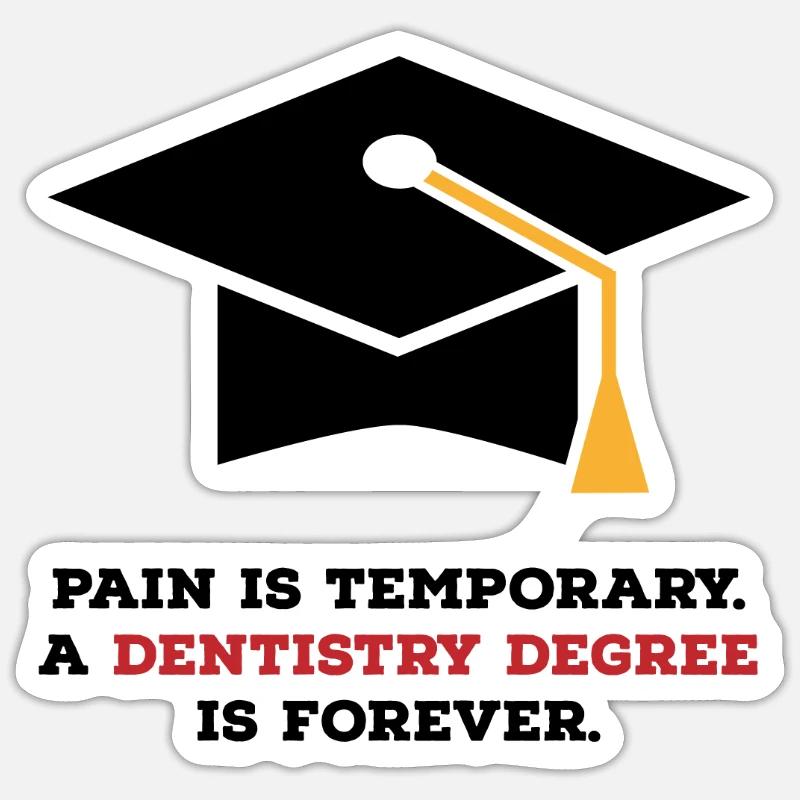 dentistry Sticker size S (10 x 10 cm)