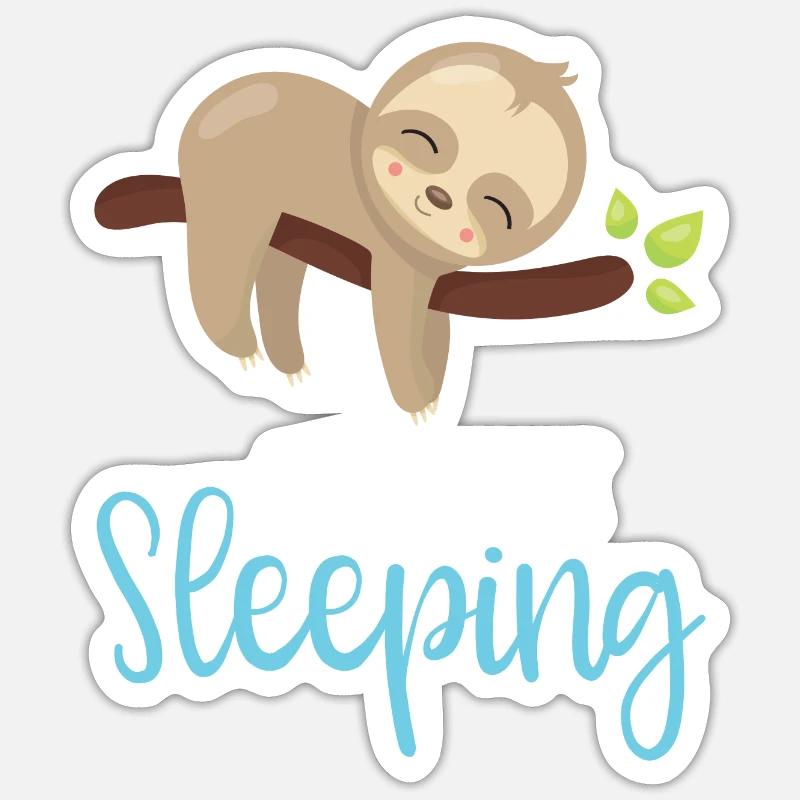 I’d Rather Be Sleeping Sticker size S (10 x 10 cm)