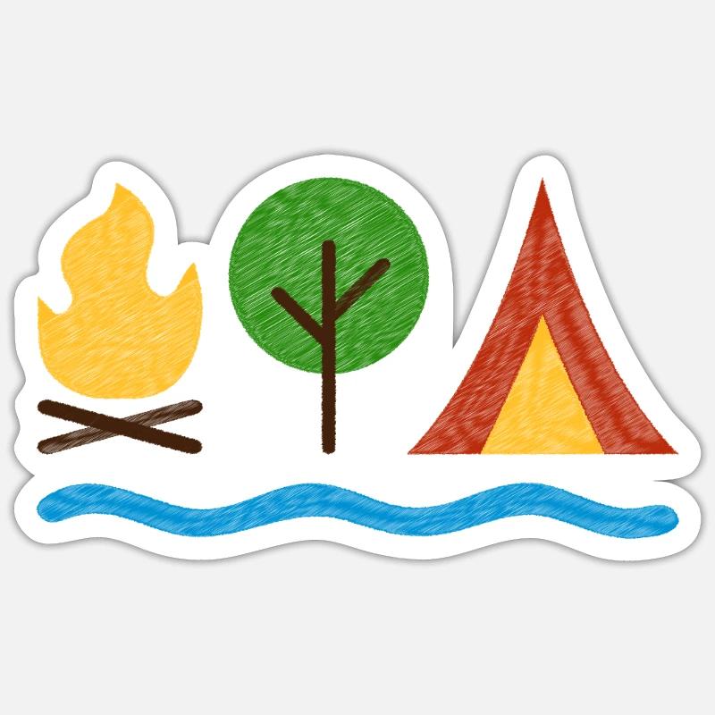 Sticker taille S (10 x 10 cm) - 