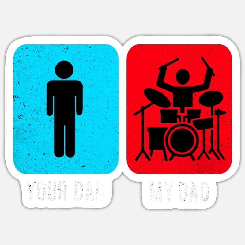 Batteries - Sticker taille S (10 x 10 cm) - blanc mat