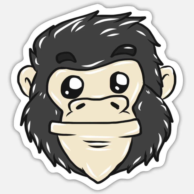 Sticker Größe S (10 x 10 cm) - 