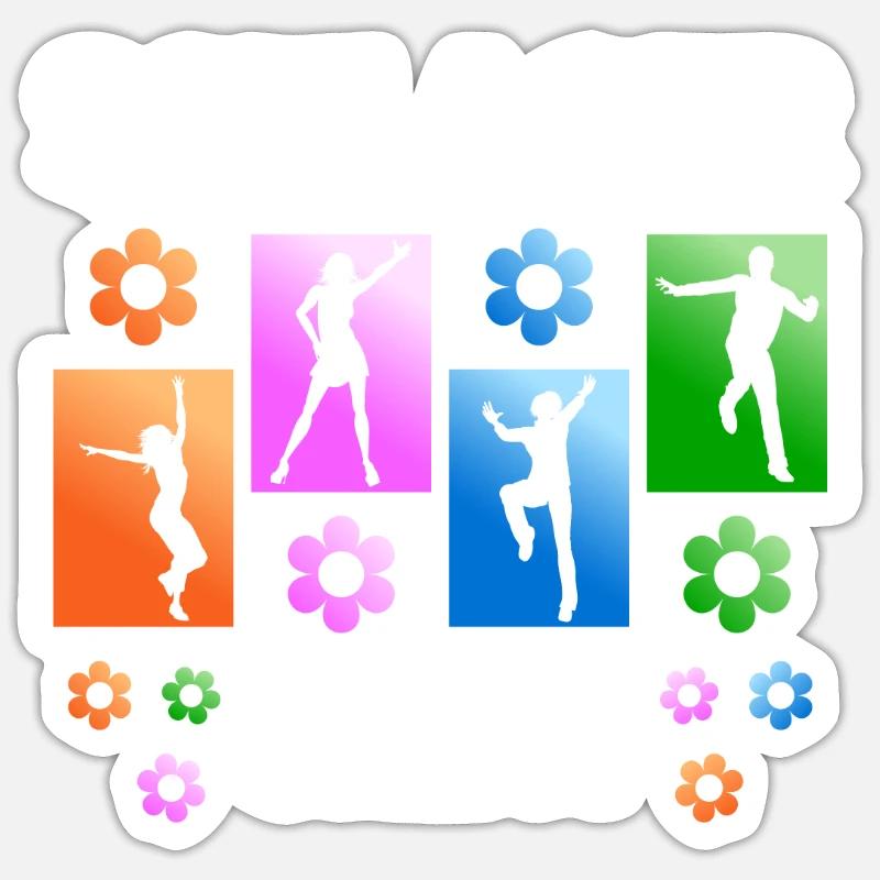 Sticker Größe S (10 x 10 cm) -