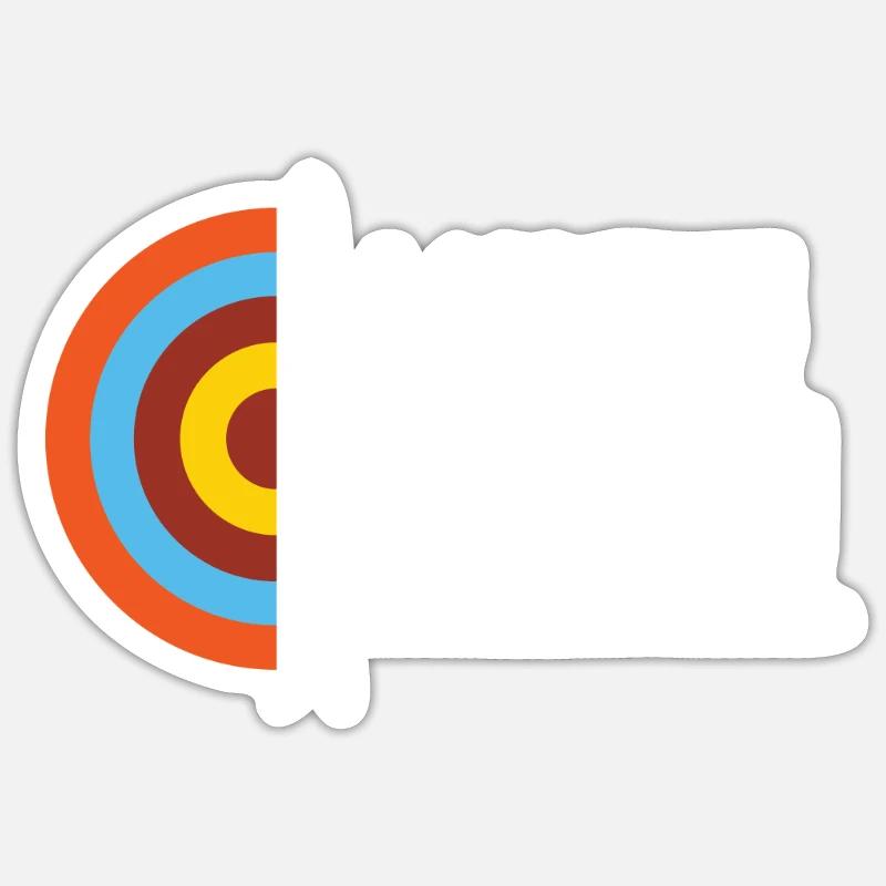 Archery Trainer Sticker size S (10 x 10 cm)