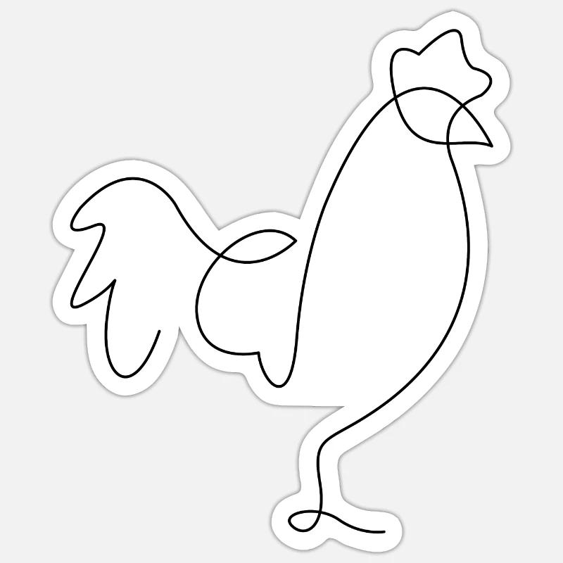 Sticker taille S (10 x 10 cm) - 