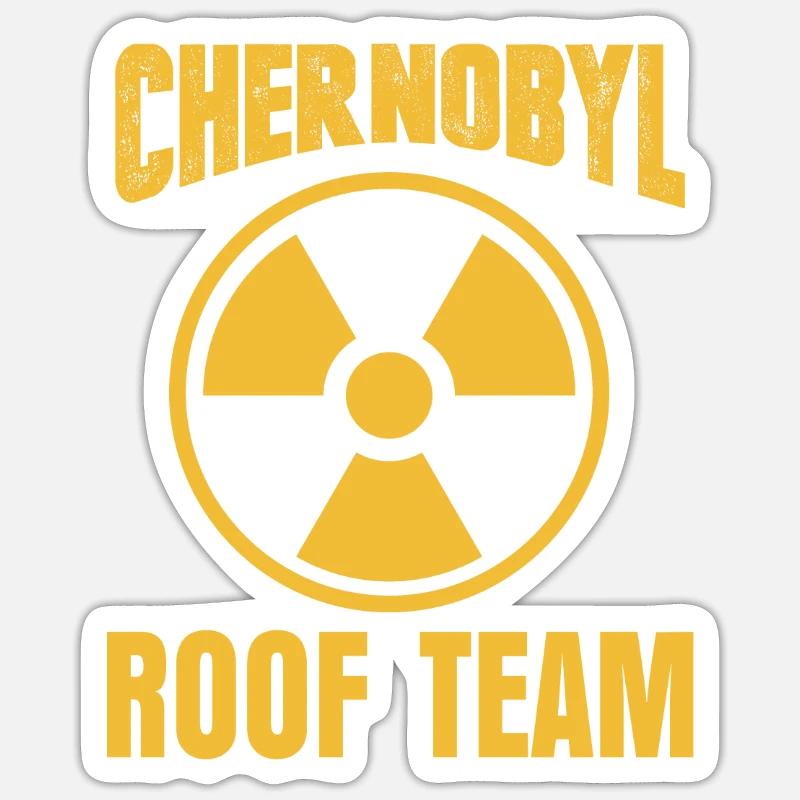 Chernobyl Radioactive Sticker size S (10 x 10 cm)
